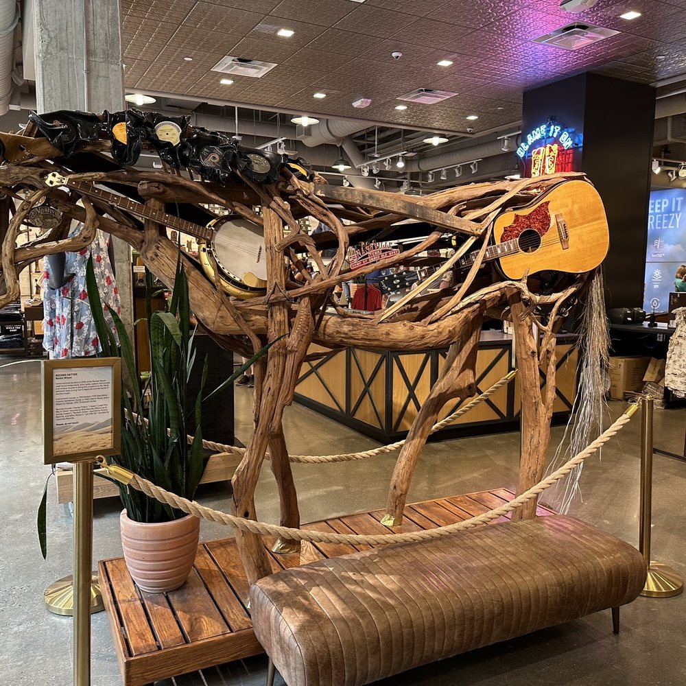 Ariat - Love the horse sculpture! - Shoe Stores Near Me - Nashville, Tennessee