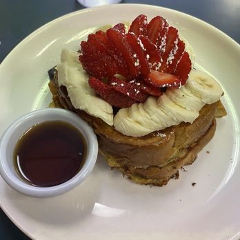Ariel's Breakfast  - Strawberry Banana French Toast - Breakfast & Brunch Near Me - San Francisco, California
