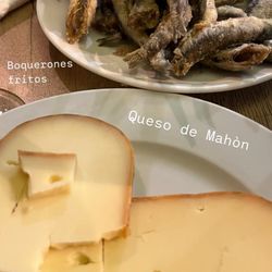 La Murada - Fried anchovies & Mahon cheese