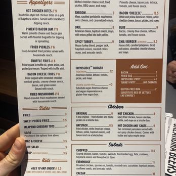 Society Burger - Menu - Burgers Near Me - Tulsa, Oklahoma