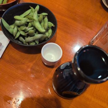 Akida Japanese - Edamame and hot sake - Japanese Near Me - Richmond, Virginia Akida Japanese - Edamame and hot sake - Japanese Near Me - Richmond, Virginia