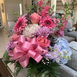 Country Club Florist - A birthday arrangement- I told them to just put something pretty together- they did just that!!