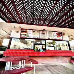 The patio that serves it up hot!