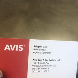 Avis Rent A Car