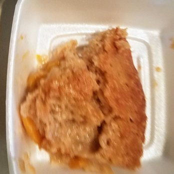 Lombardi's Seafood - Peach cobbler - Seafood Markets Near Me - Winter Park, Florida
