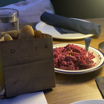 Doya - Roasted beetroot meze - Turkish Near Me - Miami, Florida