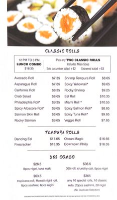 Menu photo 7 365 Sushi Portland, OR Menu photo 7 365 Sushi Portland, OR