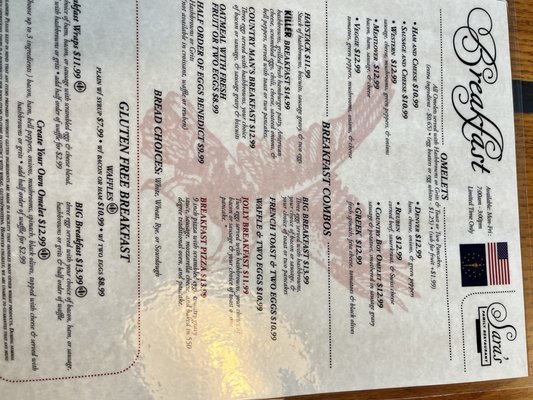 Menu photo 4 Sara's Family Restaurant Fort Wayne, IN