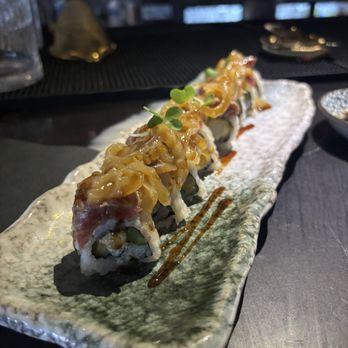 Norikase - Surf + turf roll - Sushi Bars Near Me - Jacksonville, Florida Norikase - Surf + turf roll - Sushi Bars Near Me - Jacksonville, Florida