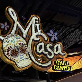 Mi Casa Grill Cantina - Sign - Mexican Near Me - Las Vegas, Nevada