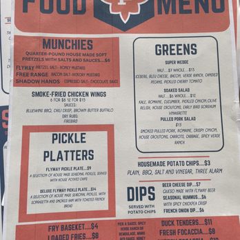 Flyway Brewing - Food Menu - Breweries Near Me - Fayetteville, Arkansas Flyway Brewing - Food Menu - Breweries Near Me - Fayetteville, Arkansas