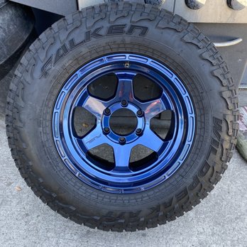 Baid Polish - Mag blue finish - Powder Coating Near Me - Anaheim, California Baid Polish - Mag blue finish - Powder Coating Near Me - Anaheim, California