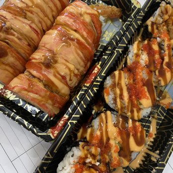 Papa Yu - Shaggy Dog Roll (8 Pieces)Shrimp Tempura Roll (5 Pieces) - Poke Near Me - Houston, Texas Papa Yu - Shaggy Dog Roll (8 Pieces)Shrimp Tempura Roll (5 Pieces) - Poke Near Me - Houston, Texas