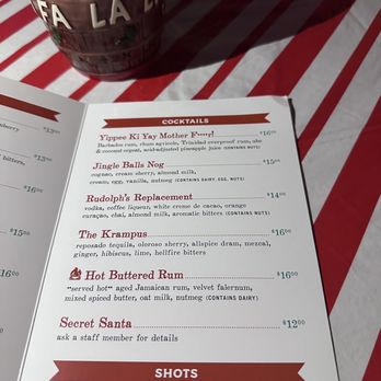 10 Torr Distilling and Brewing - Holiday drink menu - Distilleries Near Me - Reno, Nevada 10 Torr Distilling and Brewing - Holiday drink menu - Distilleries Near Me - Reno, Nevada