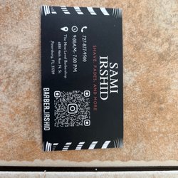 The Next Level Barbers - Sami's card