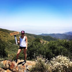 Main Divide Trail to Los Pinos Peak - At the peak