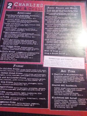 Menu photo 4 II Charlies Denton, TX