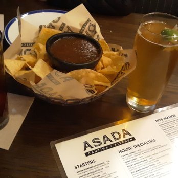 Asada Cantina + Kitchen - Signature asada plate medium well, and chips and salsa!! - Tacos Near Me - San Clemente, California Asada Cantina + Kitchen - Signature asada plate medium well, and chips and salsa!! - Tacos Near Me - San Clemente, California