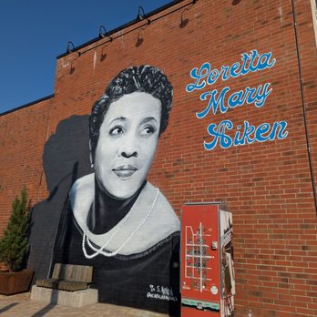 Loretta Aiken Mural - Public Art Near Me - Brevard, North Carolina Loretta Aiken Mural - Public Art Near Me - Brevard, North Carolina