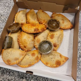 Nora’s Empanada Factory - Dozen empanadas 1/2 chicken 1/2 beef - Empanadas Near Me - Temecula, California Nora’s Empanada Factory - Dozen empanadas 1/2 chicken 1/2 beef - Empanadas Near Me - Temecula, California