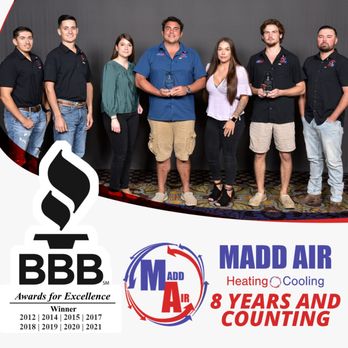 Madd Air Heating & Cooling - Heating & Air Conditioning/HVAC Near Me - Porter, Texas Madd Air Heating & Cooling - Heating & Air Conditioning/HVAC Near Me - Porter, Texas