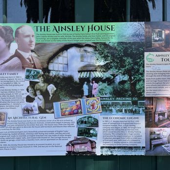 Ainsley House - Read about the Ainsley House or better yet, take a tour with Esther! - Landmarks & Historical Buildings Near Me - Campbell, California