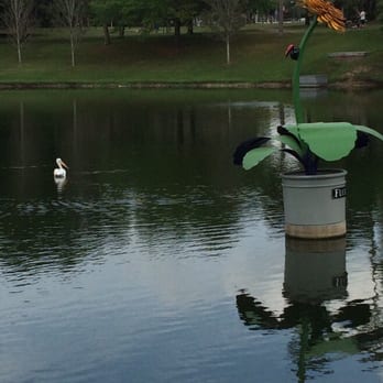 Tuscawilla Park - Pond, ducky & art-2015 - Parks Near Me - Ocala, Florida