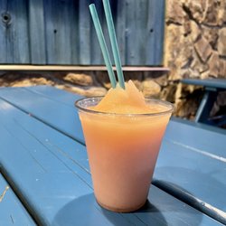 The Blue Barn - Tropical fruit punch adult slushee