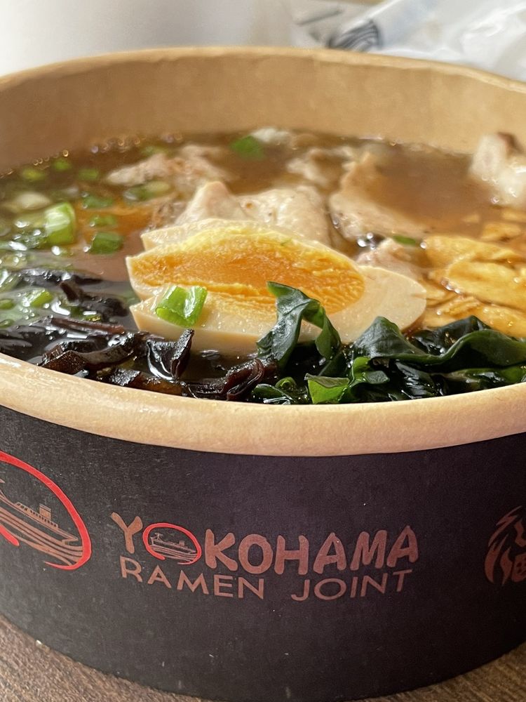 Food from Yokohama Ramen Joint