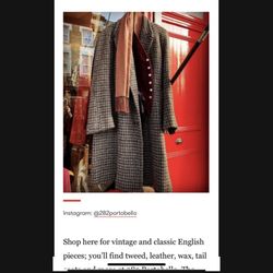 282 - Best vintage in London  Vintage classic timeless fashion for everyone