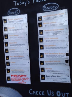 Menu photo 8 Waffle Lab Fort Collins, CO