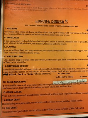 Menu photo 1 Mi Casita Green River, WY Menu photo 1 Mi Casita Green River, WY