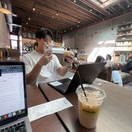 Iced latte Iced latte