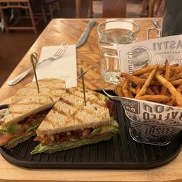 BLTA with regular fries BLTA with regular fries