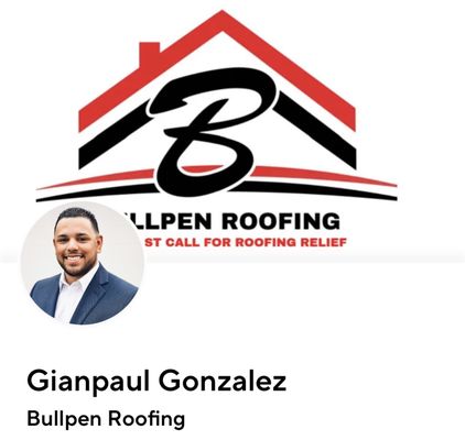 Bullpen Roofing Logo
