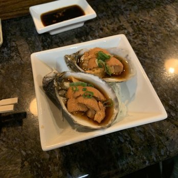 Sushi Ryokan - Oysters w/ uni (very good) - Sushi Bars Near Me - Seal Beach, California Sushi Ryokan - Oysters w/ uni (very good) - Sushi Bars Near Me - Seal Beach, California