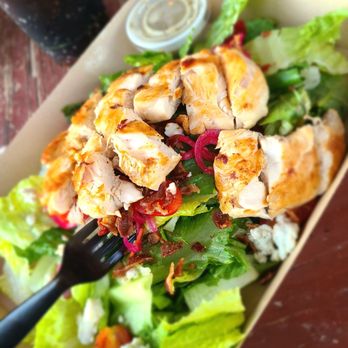 Twisted Root Burger - Cobb salad with grilled chicken - Burgers Near Me - San Angelo, Texas