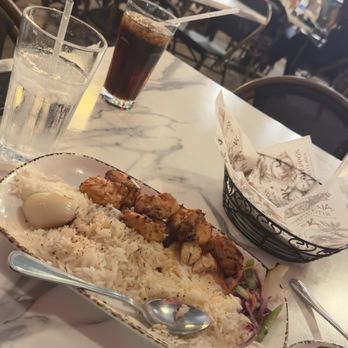 Aleppo's Kitchen - Chicken Kabob (Dinner) - Mediterranean Near Me - Anaheim, California