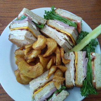 Linwood Corners Cafe - Club sandwich on Wheat Bread - Breakfast & Brunch Near Me - Linwood, Michigan