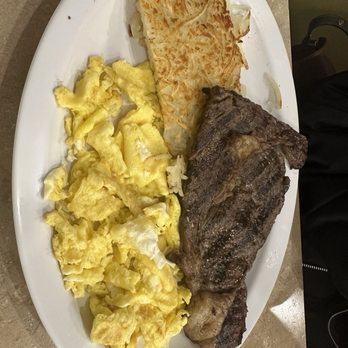 Cali Fresh Grill - Ribeye steak with scrambled eggs OK - Breakfast & Brunch Near Me - Baldwin Park, California
