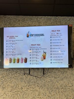 Menu photo 1 Sky Boba Tea Woodbury, MN Menu photo 1 Sky Boba Tea Woodbury, MN