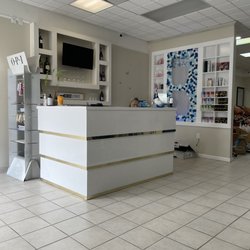 Blue Rose Beauty Bar - The front desk!
