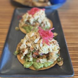 JW's Patio - Shrimp, Crab, and Ceviche Toastada