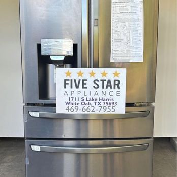 Five Star Appliance - Lg Smart Refrigerator with Craft Ice - Appliances Near Me - White Oak, Texas Five Star Appliance - Lg Smart Refrigerator with Craft Ice - Appliances Near Me - White Oak, Texas