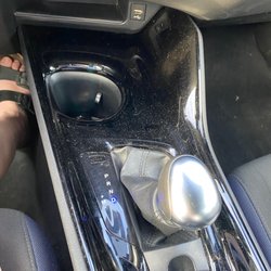 Avis Rent A Car - No one even bothered to vacuum the interior.