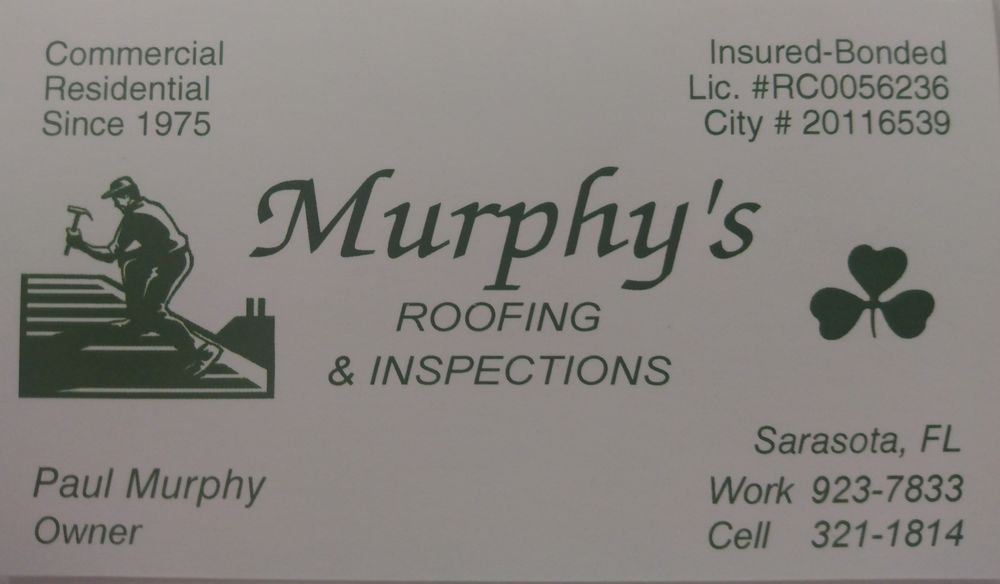 Slide of Murphy's Roofing