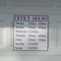 Zak Zdenek Optmtrst - Hours : Monday, Tuesday, Thursday: 8:30am to 4:00pm Friday: 8:30am to 3:30pm