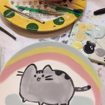Color Me Mine - My pusheen! Never said I had talent haha - Paint-Your-Own Pottery Near Me - Brea, California Color Me Mine - My pusheen! Never said I had talent haha - Paint-Your-Own Pottery Near Me - Brea, California