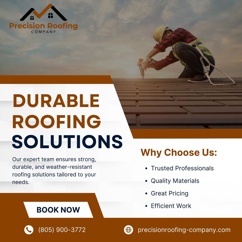 Slide of Precision Roofing Company