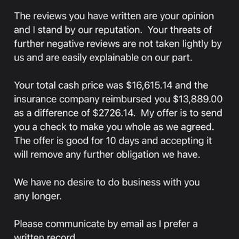 Garavel Chrysler Jeep Dodge Ram - Paul garavel withdrew his offer and gave me nothing after my jeep caught on fire and I almost died - Auto Repair Near Me - Norwalk, Connecticut Garavel Chrysler Jeep Dodge Ram - Paul garavel withdrew his offer and gave me nothing after my jeep caught on fire and I almost died - Auto Repair Near Me - Norwalk, Connecticut